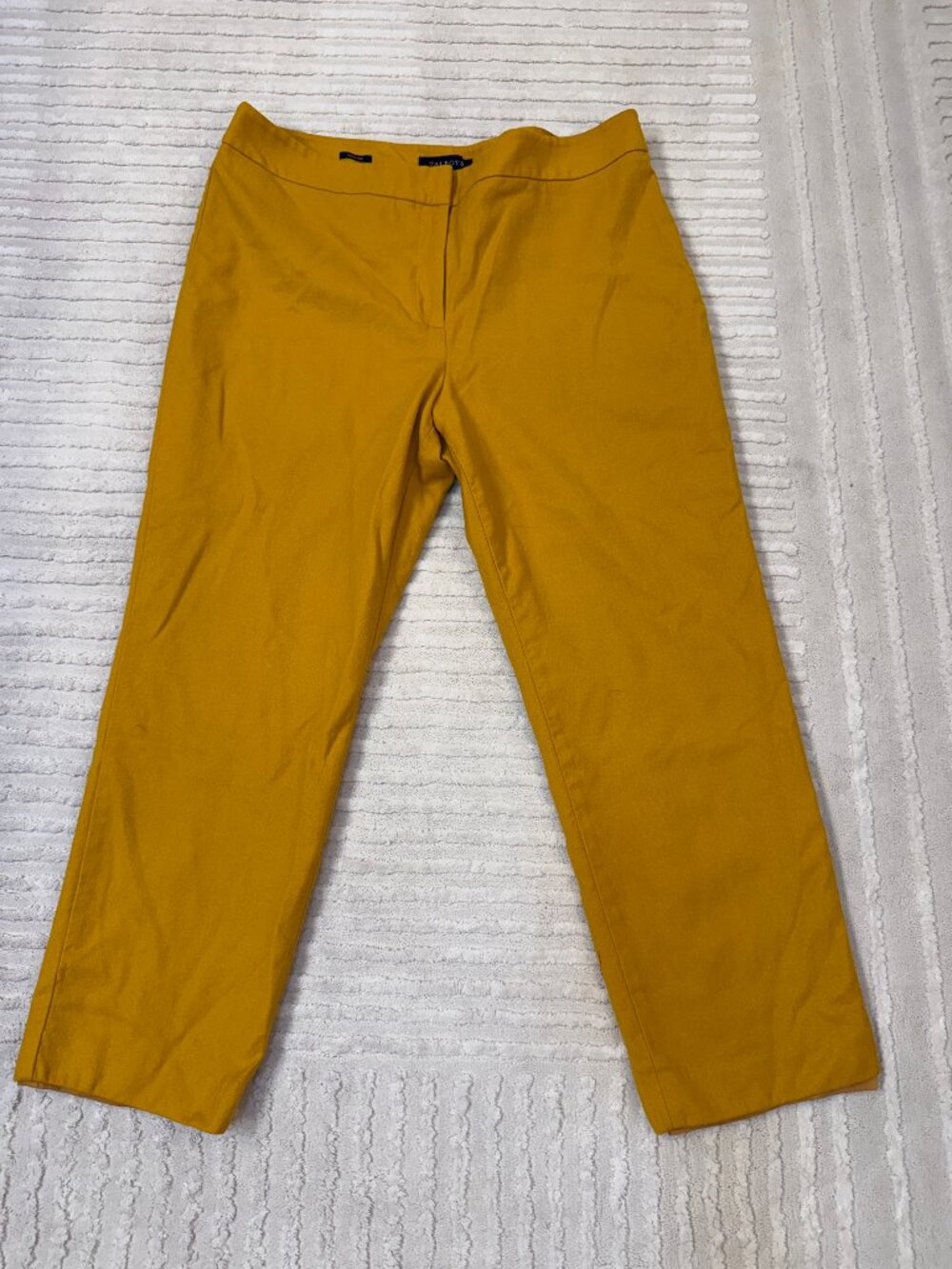 Talbots Heritage Mustard Wool Blend Pants 16P
